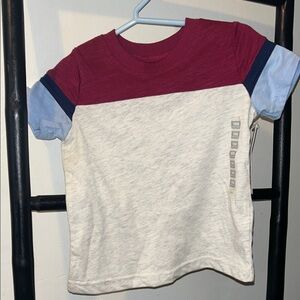 Carter's Maroon, White, and Blue Kids Tee